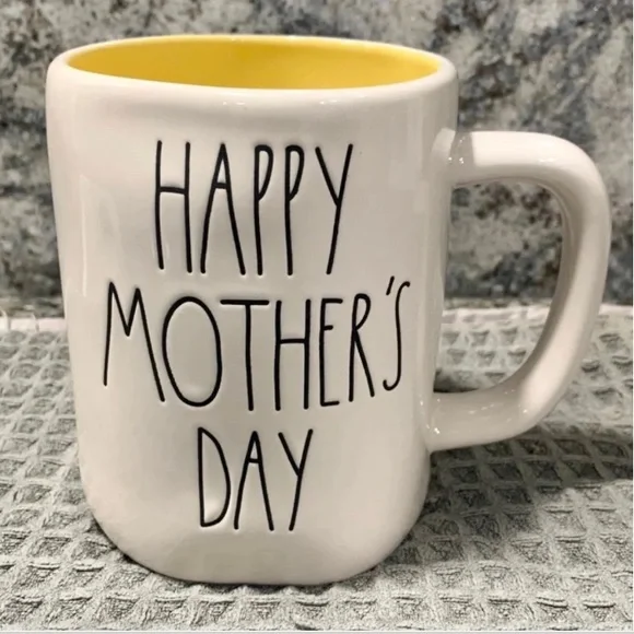 NEW and Rare Rae Dunn “Happy Mother’s Day” Coffee Mug, great gift! - Picture 2 of 4